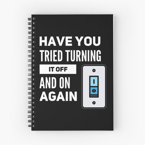 Item preview, Have You Tried Turning It Off And On Again (color white) designed and sold by Stornu2Ruedas.