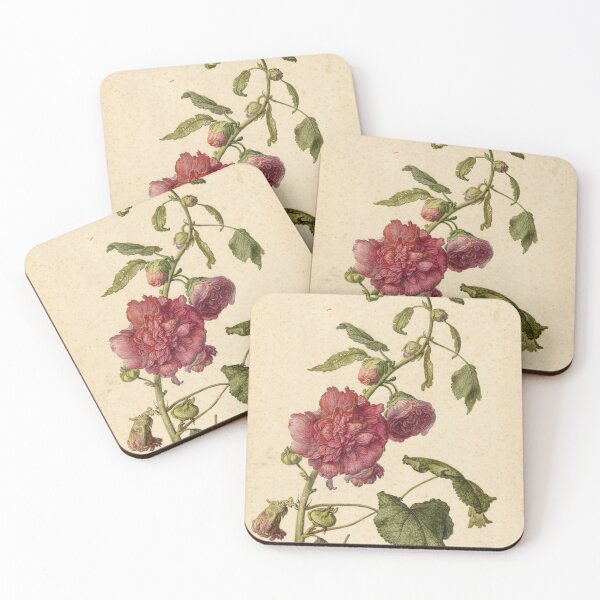 Item preview, Herman Saftleven the Younger (Dutch Painter) - A Hollyhock - 1682 designed and sold by KarpeNoktem.