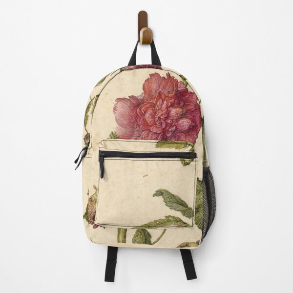 Item preview, Herman Saftleven the Younger (Dutch Painter) - A Hollyhock - 1682 designed and sold by KarpeNoktem.