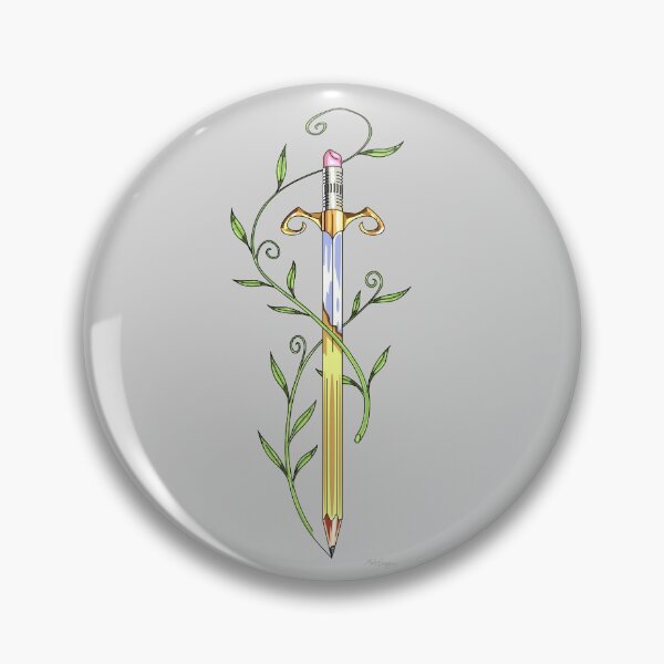 Item preview, A pencil as mighty as a sword designed and sold by MatthewJSimpson.
