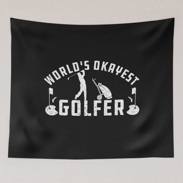 Item preview, World's Okayest golfer Funny Gift For golfers designed and sold by alipapi.
