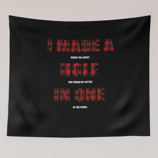 Item preview, I Made A Bogey On Every Hole In One Funny Golf designed and sold by PinkyTree.