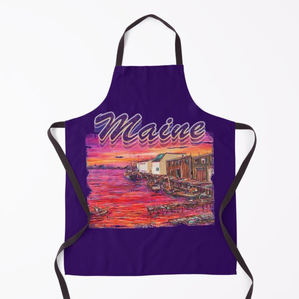 Item preview, Portland Maine Fishing Pier by Angela Ferrari designed and sold by ByFerrari.