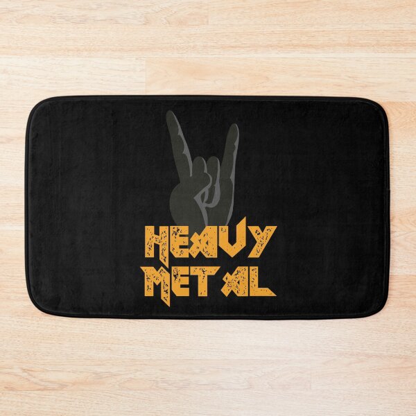 Aperçu de l'œuvre Casque Heavy Metal Horns Up Rocker Metalhead créée et vendue par h44k0n.