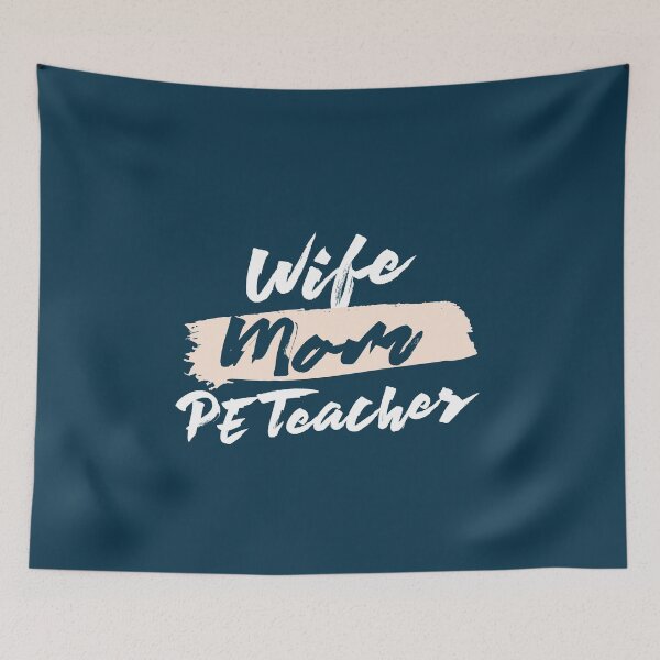 Item preview, Cute Wife Mom PE Teacher Gift Idea designed and sold by betternotes.