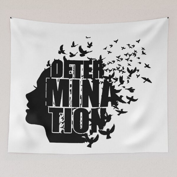 Item preview, Determination- human silhouette  designed and sold by attracdionz.