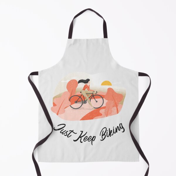 Item preview, Just Keep Biking Creative Design designed and sold by benarik.