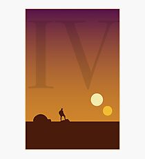 Star Wars Episode 4 Photographic Print