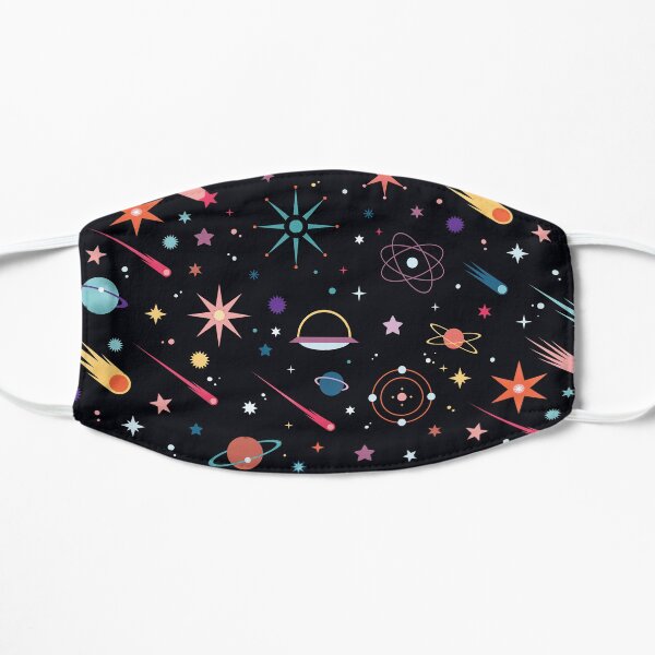 Fly Through Space Flat Mask