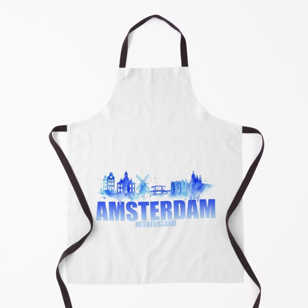 Item preview, amsterdam skyline blue designed and sold by KerryABC.