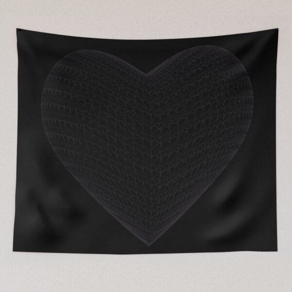 Item preview, black heart designed and sold by haroulita.