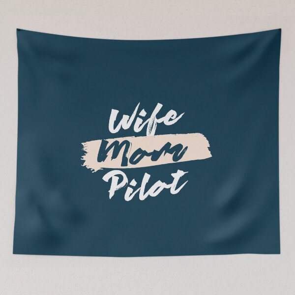 Item preview, Cute Wife Mom Pilot Gift Idea designed and sold by betternotes.