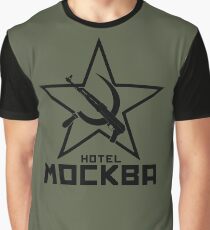 Camiseta gráfica Black Lagoon Hotel Moscow