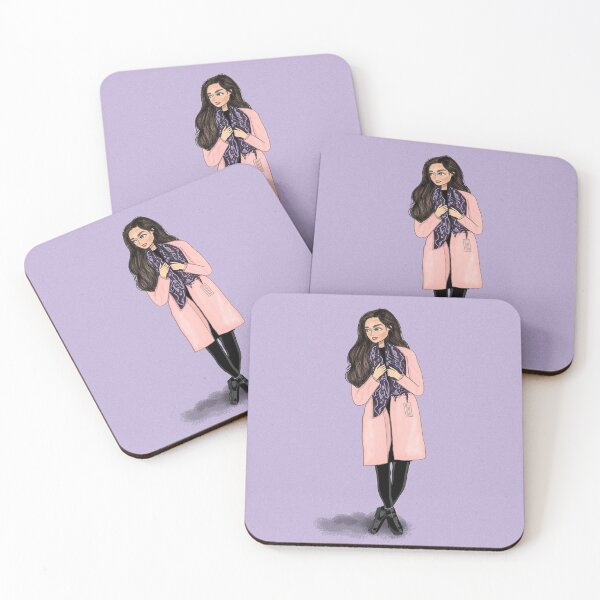 Item preview, Elegant Pink Coat Fashion designed and sold by CrossVersion.