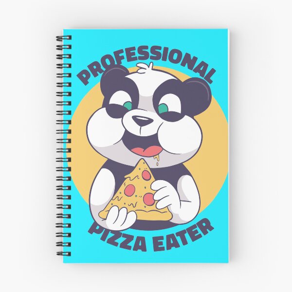 Item preview, Professional pizza eater baby panda designed and sold by Piztees.