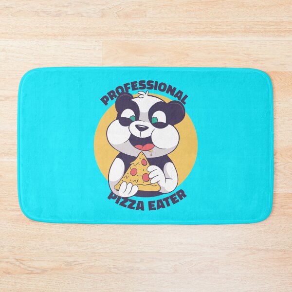 Item preview, Professional pizza eater baby panda designed and sold by Piztees.