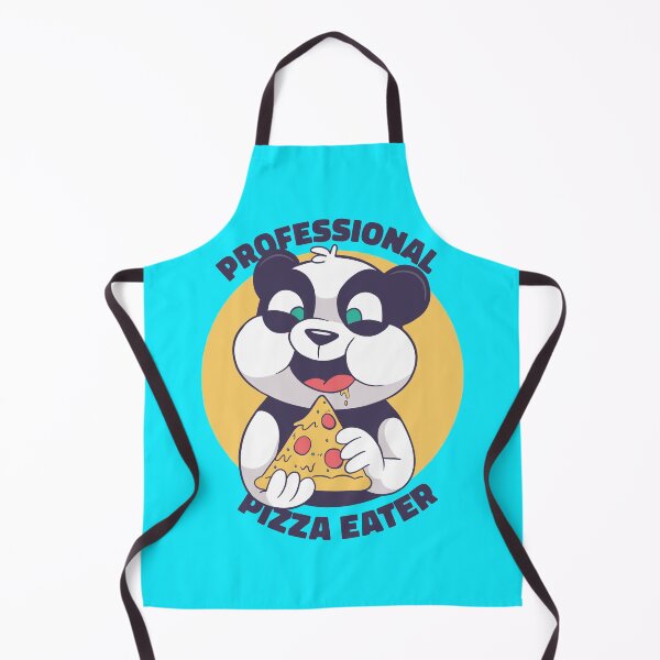 Item preview, Professional pizza eater baby panda designed and sold by Piztees.