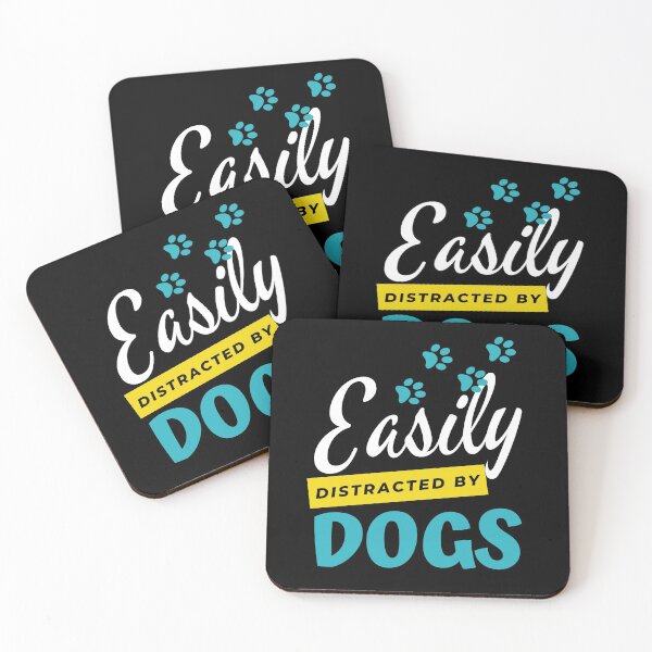 Item preview, Easily Distracted By Dogs designed and sold by Peishan02.