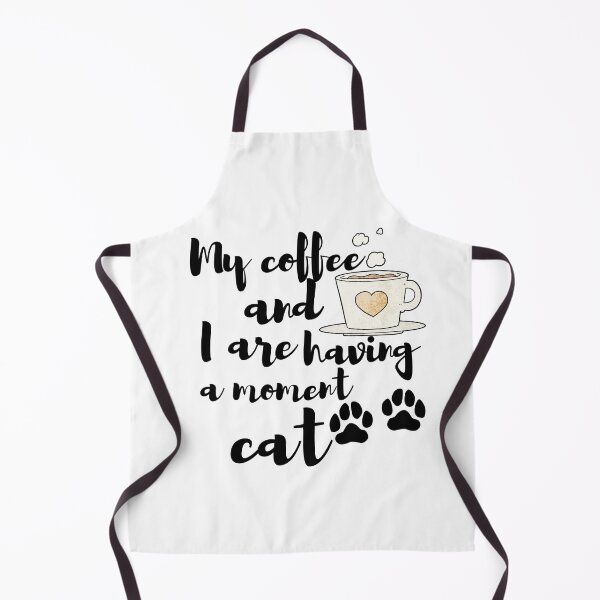 Item preview, my coffee and i are having a moment cat designed and sold by berenger04.