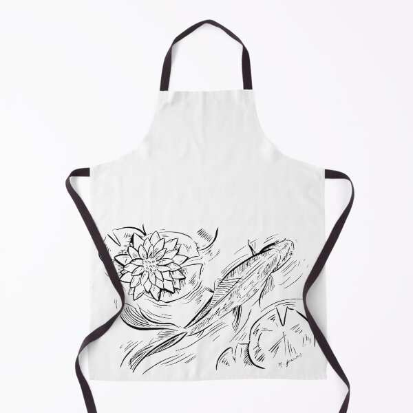Item preview, Goldfish and Waterlily designed and sold by MFIllustration.