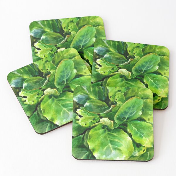 Item preview, grass with large leaves, watercolor drawing from nature designed and sold by avamnenado.