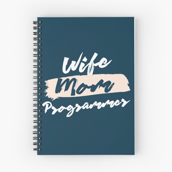 Item preview, Cute Wife Mom Programmer Gift Idea designed and sold by betternotes.