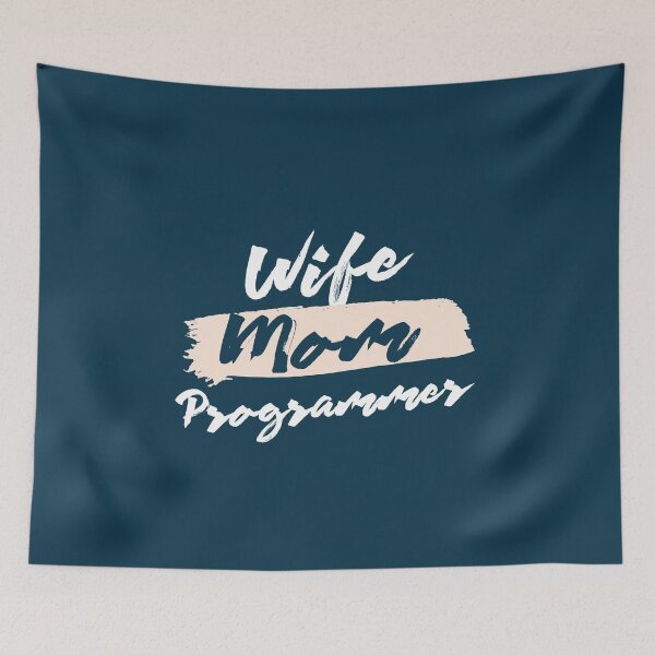 Item preview, Cute Wife Mom Programmer Gift Idea designed and sold by betternotes.