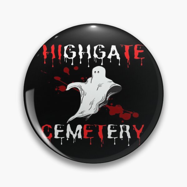 Item preview,  Highgate Cemetery - Spooky artwork designed and sold by mewsis.