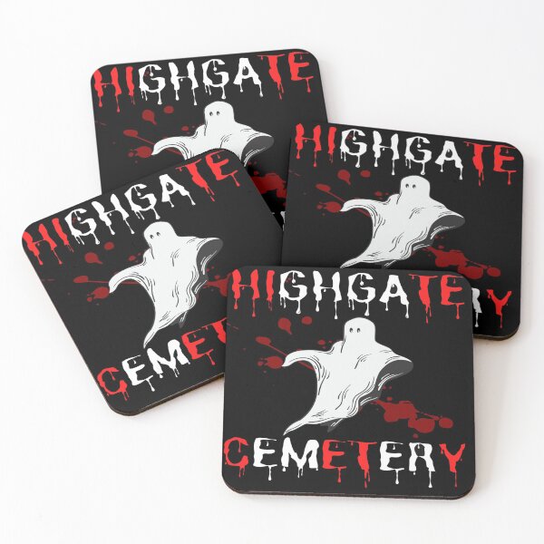 Item preview,  Highgate Cemetery - Spooky artwork designed and sold by mewsis.