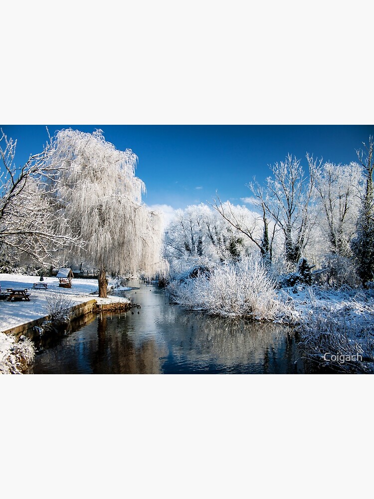 Thumbnail 7 of 7, Framed Art Print, Winter River - Norfolk, UK designed and sold by Coigach.