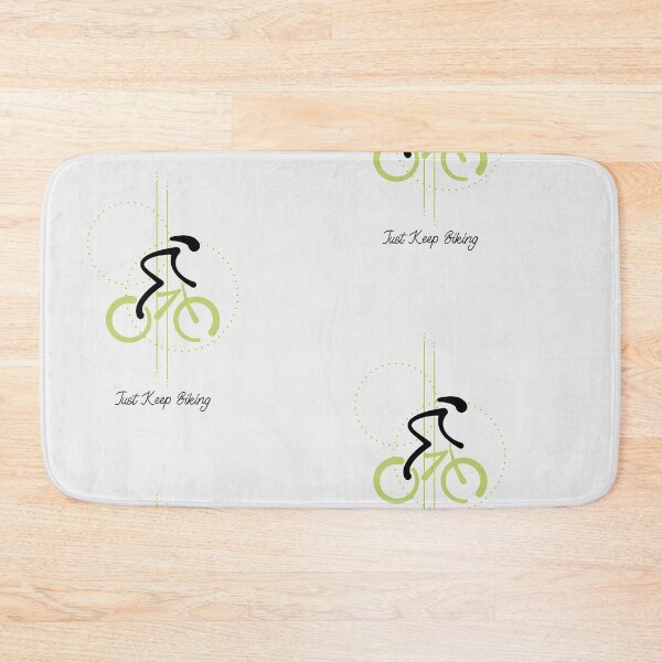 Item preview, Just Keep Biking Creative Design designed and sold by benarik.