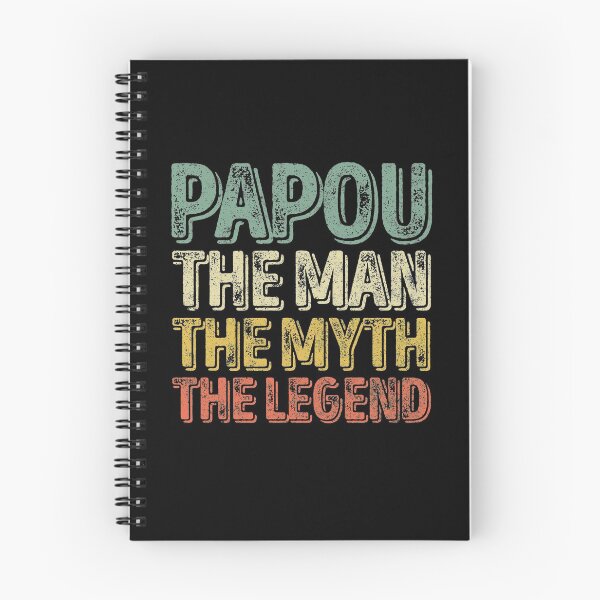 Item preview, Papou The Man The Myth The Legend Shirt Funny Christmas Gift designed and sold by KuznecovaDesign.