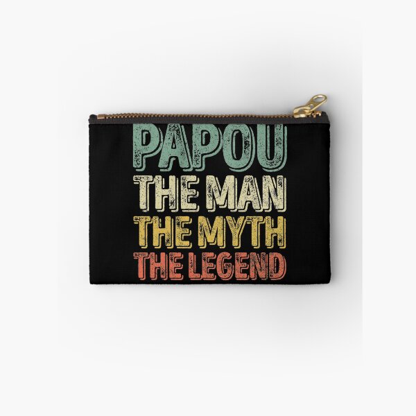 Item preview, Papou The Man The Myth The Legend Shirt Funny Christmas Gift designed and sold by KuznecovaDesign.