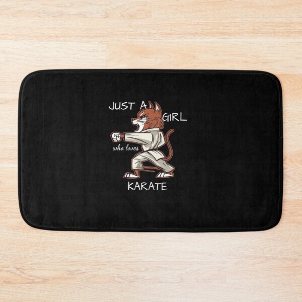 Item preview, Just A Girl Who Loves Karate designed and sold by sketchypages.