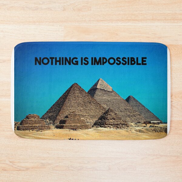 Item preview, Nothing is Impossible | Beautiful Pyramid Design | designed and sold by BestBash.