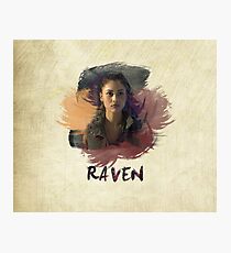 Raven - The 100 - Brush Photographic Print
