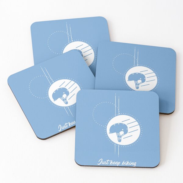 Item preview, Just Keep Biking Creative Design designed and sold by benarik.