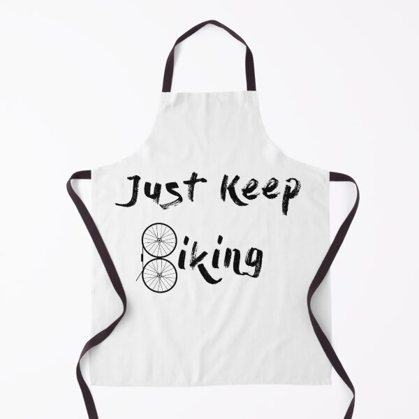 Item preview, Just Keep Biking Inspirational Cycling Quote designed and sold by gamerzemporium.