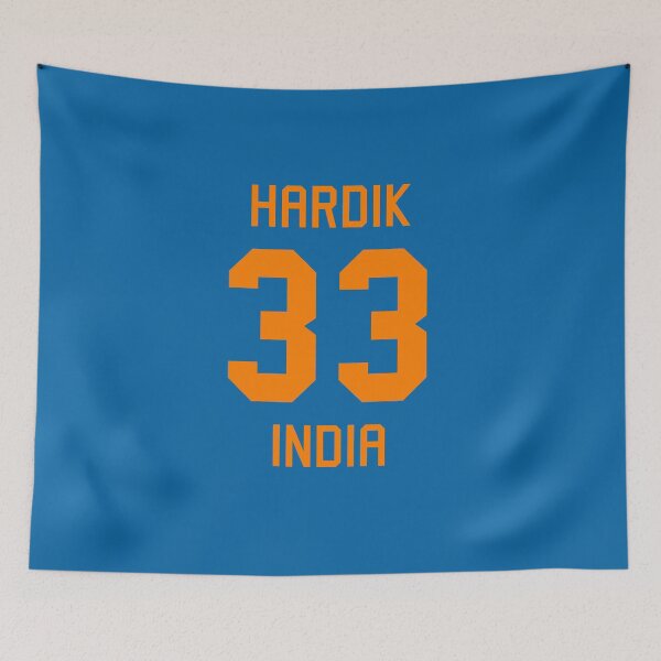 Item preview, Hardik Pandya | 33 | New Indian Cricket Jersey designed and sold by CHAMPION WARRIOR.