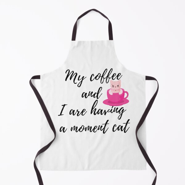 Item preview, my coffee and i are having a moment cat designed and sold by berenger04.