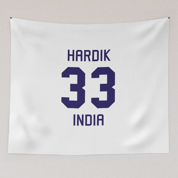 Item preview, Hardik Pandya | 33 | New Indian Cricket Jersey designed and sold by CHAMPION WARRIOR.