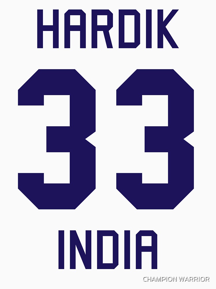 33 jersey number in best sale cricket india