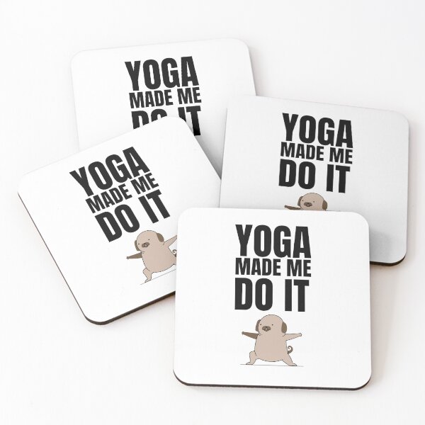 Item preview, Yoga Made Me Do It designed and sold by ShopEssentials.