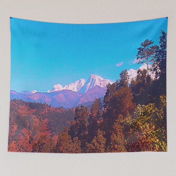 Item preview, Vintage snowy mountain designed and sold by Mariolangstieh.