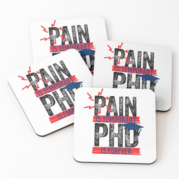 Item preview, Pain Is Temporary PHD is forever  designed and sold by aoichan3939.