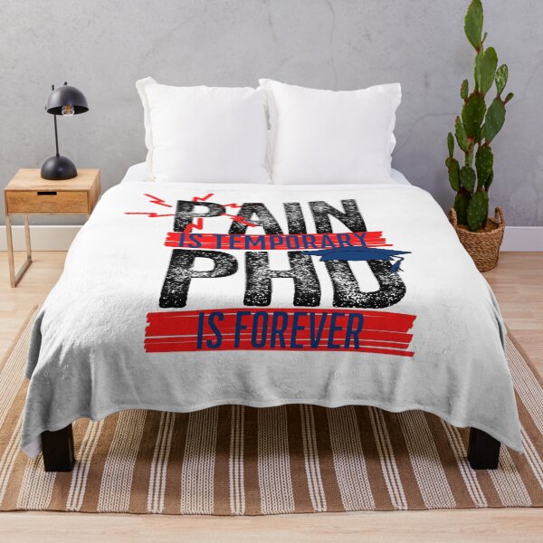 Item preview, Pain Is Temporary PHD is forever designed and sold by aoichan3939.