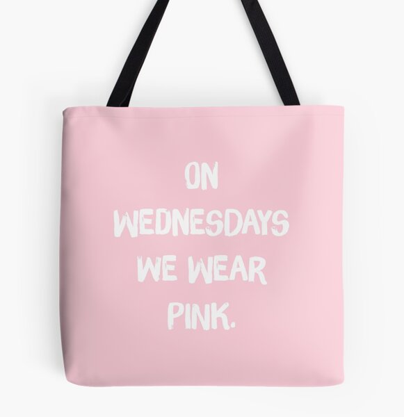 MEAN GIRLS Badge Pack on Wednesdays We Wear Pink Pin Button -  Sweden