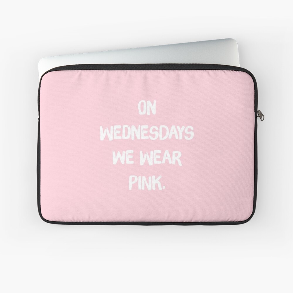 On Wednesdays We Wear Pink – Mean Girls, Regina George Zipper Pouch for  Sale by fandemonium