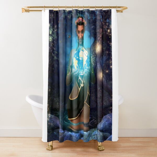 Mother Earth Shower Curtain