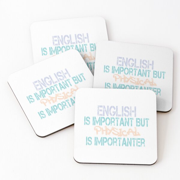 Item preview, English Is Important But physical Is Importanter  designed and sold by josef95.